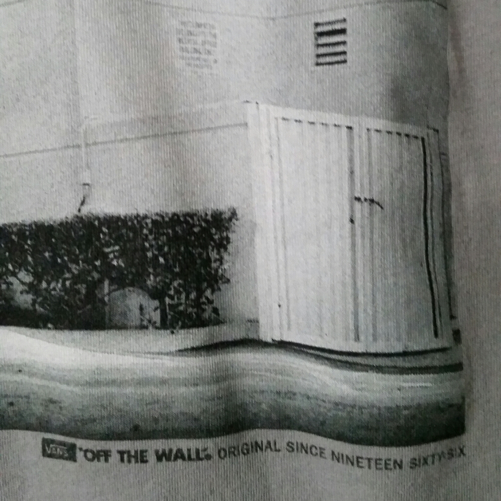 SOLD - VANS Off The Wall Men's Raglan Sleeve Top … - Picture 5 of 6